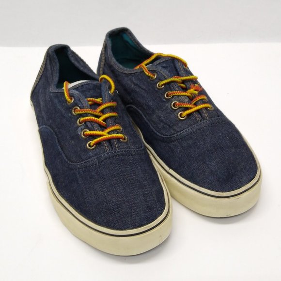 American Eagle Outfitters Other - American Eagle US 11 Men's Denim Lace Up Low Top Casual Slip On Loafer Shoe